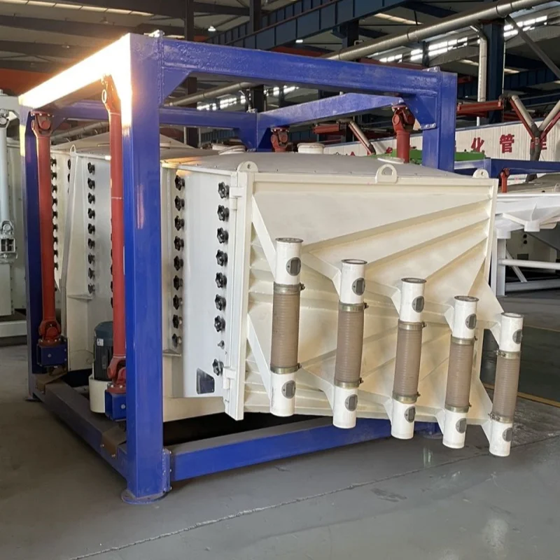 Large-scale 1-5 Layer Square Swing Vibrating Screen Gyratory Sifter Machine For Silicon Sand\Grit\Gravel Screening