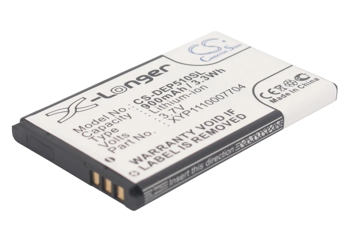 Batterie de remplacement CS pour Bea-fon, S400, EU001B, S400, EU001W, 900mAh, 3,33 Wh