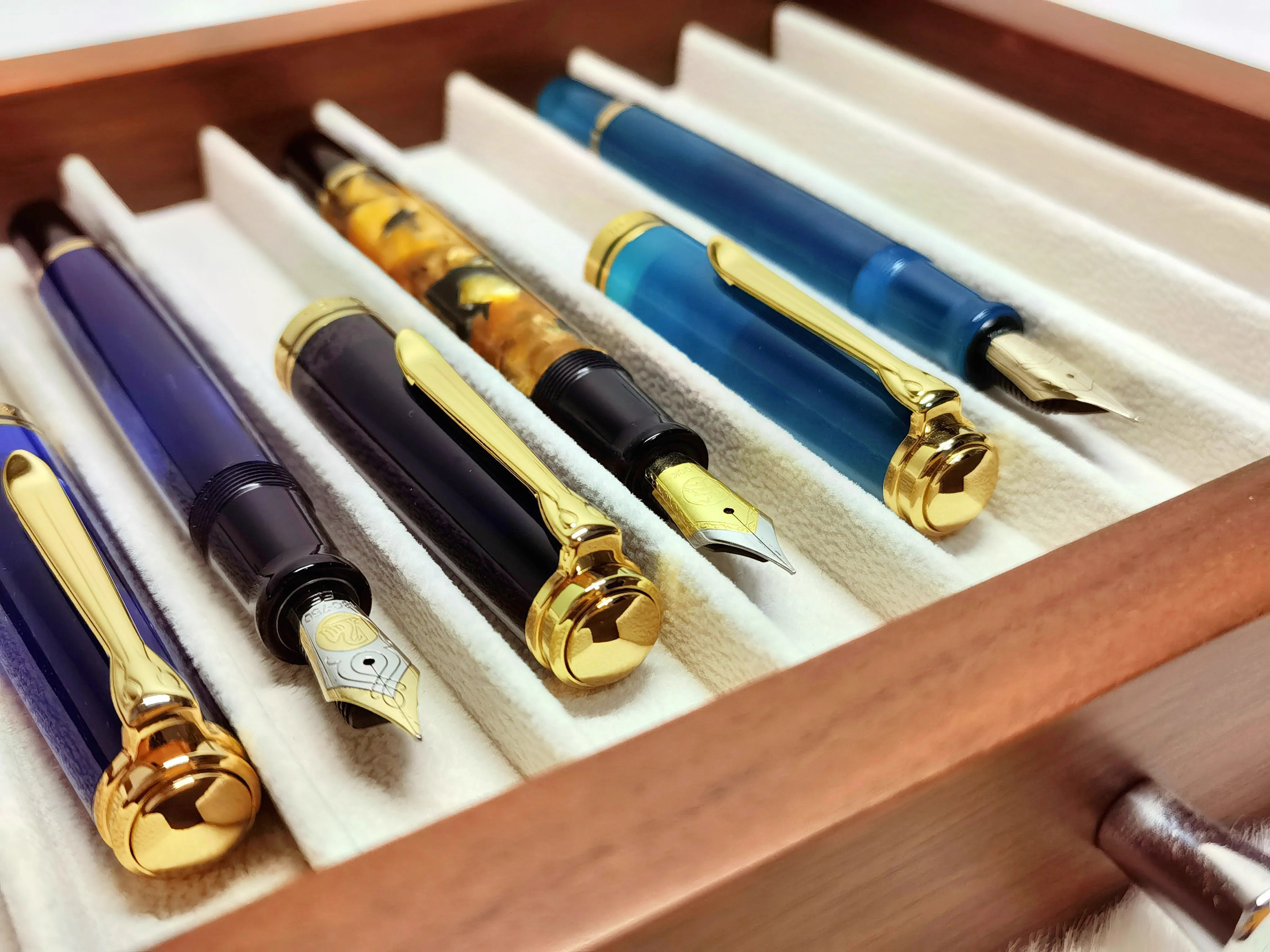 Smooth ADMOK M800 Acrylic Piston Fountain Pen German BOCK/Schmidt Soft No.6/35# Nib Inking Pelikan Copy Students Writing Gift