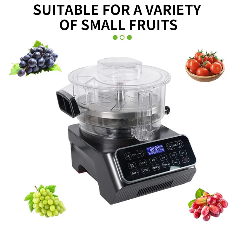 آلة تقشير العنب التجارية آلة تقشير سريعة أوتوماتيكية بالكامل آلة تقشير العنب الكرز الطماطم كيوهو