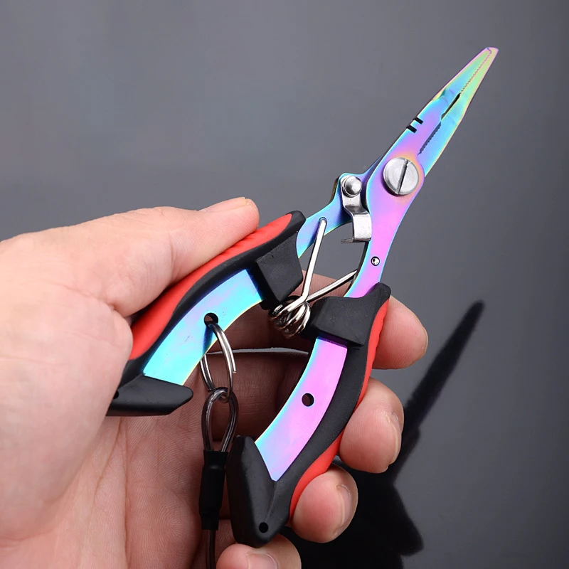 

Многофункциональные рыболовные плоскогубцы, противоскользящие рыболовные клещи из алюминиевого сплава, контроллеры, крючки, плоскогубцы, портативные рыболовные инструменты