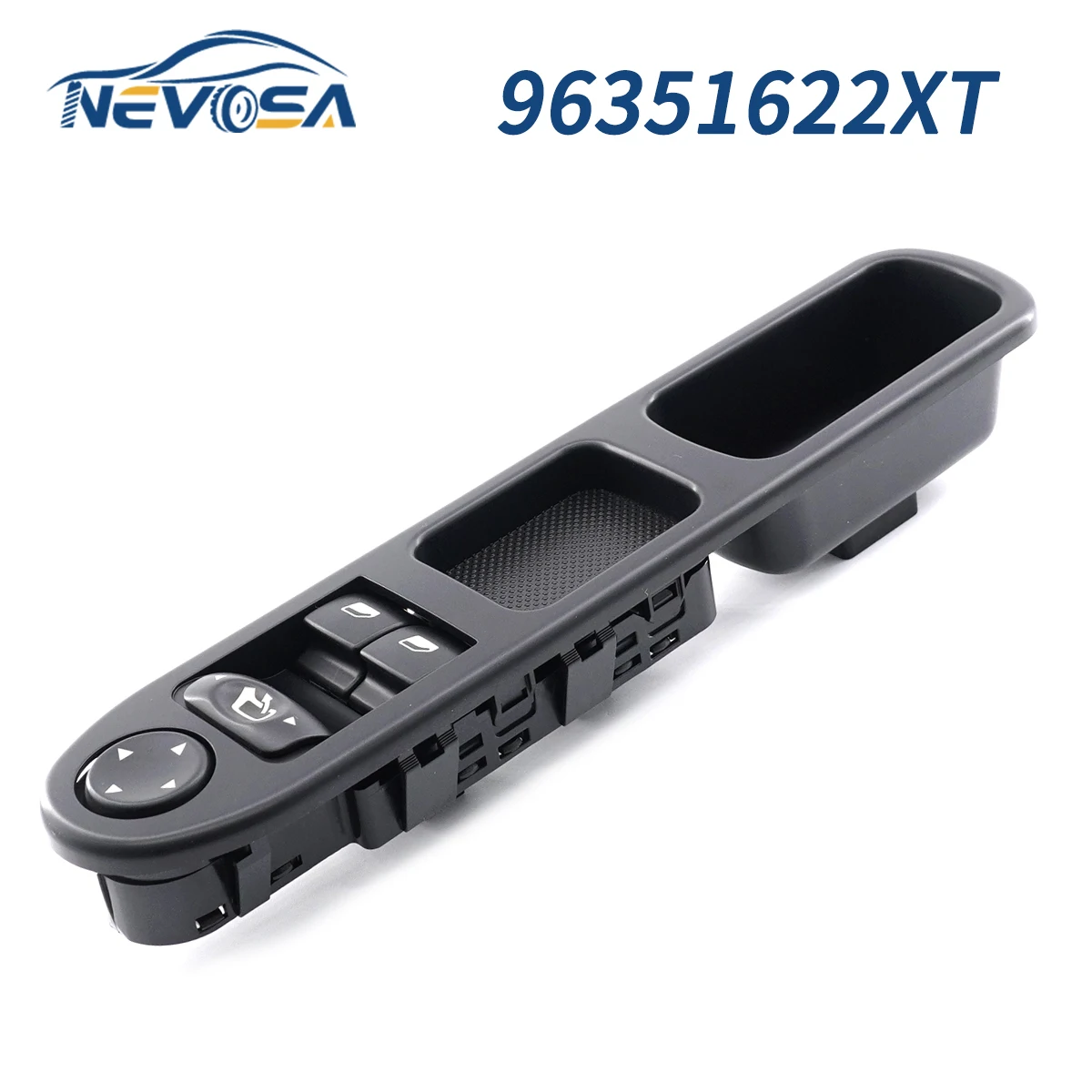 NEVOSA 96351622XT Front Left Driver Master Power Window Switch Button With Folding For 2000-2005 Peugeot 307 6554.E4 6554E4