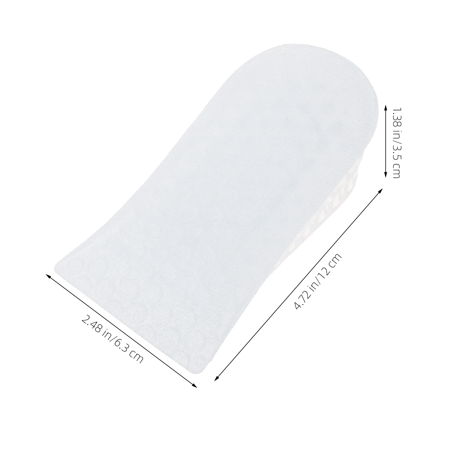 

3.5Cm Invisible Insoles For Height Increase Lightweight Shoe Lifts Honeycomb Structure Non-Slip Ventilated Foot Care