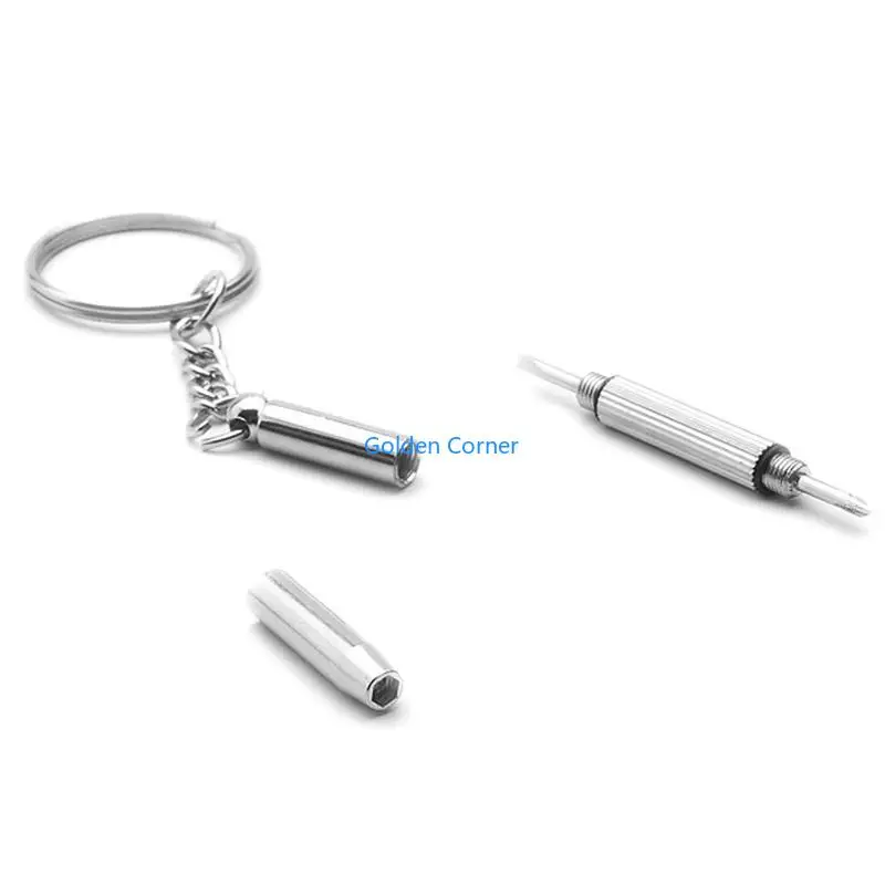 E15D Glasses Screwdriver Portable Three-in-One Small Watch Repair Tool