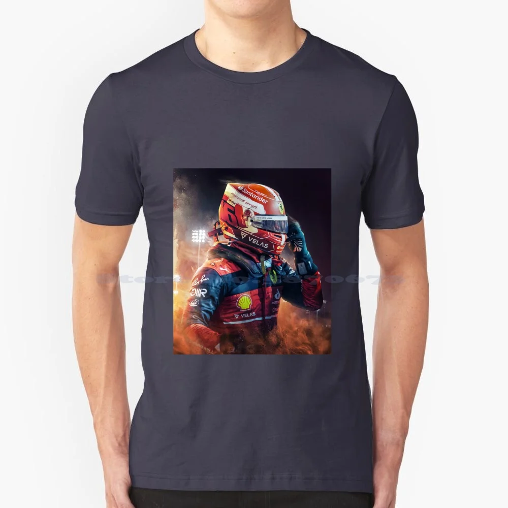 Charles Leclerc Helmet T Shirt 100% Cotton Tee Charles Leclerc Charles Leclerc Charles Leclerc Charles Leclerc Charles Leclerc