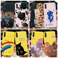 For Xiaomi Mi A3 Case Cute Cartoon Flowers Cover Soft Slim Fundas For Xiaomi Mi A3 MiA3 A 3 Phone Cases Shockproof Bumper 6.09''