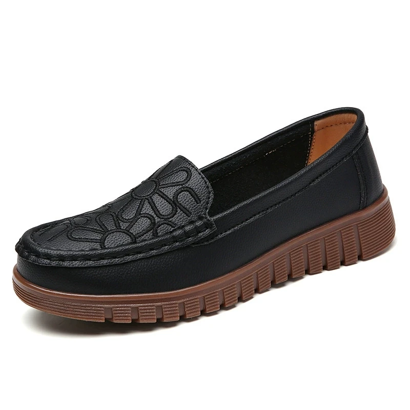 Women's Ladies Shoes Flats Non Slip on Soft Spring Autumn Loafers