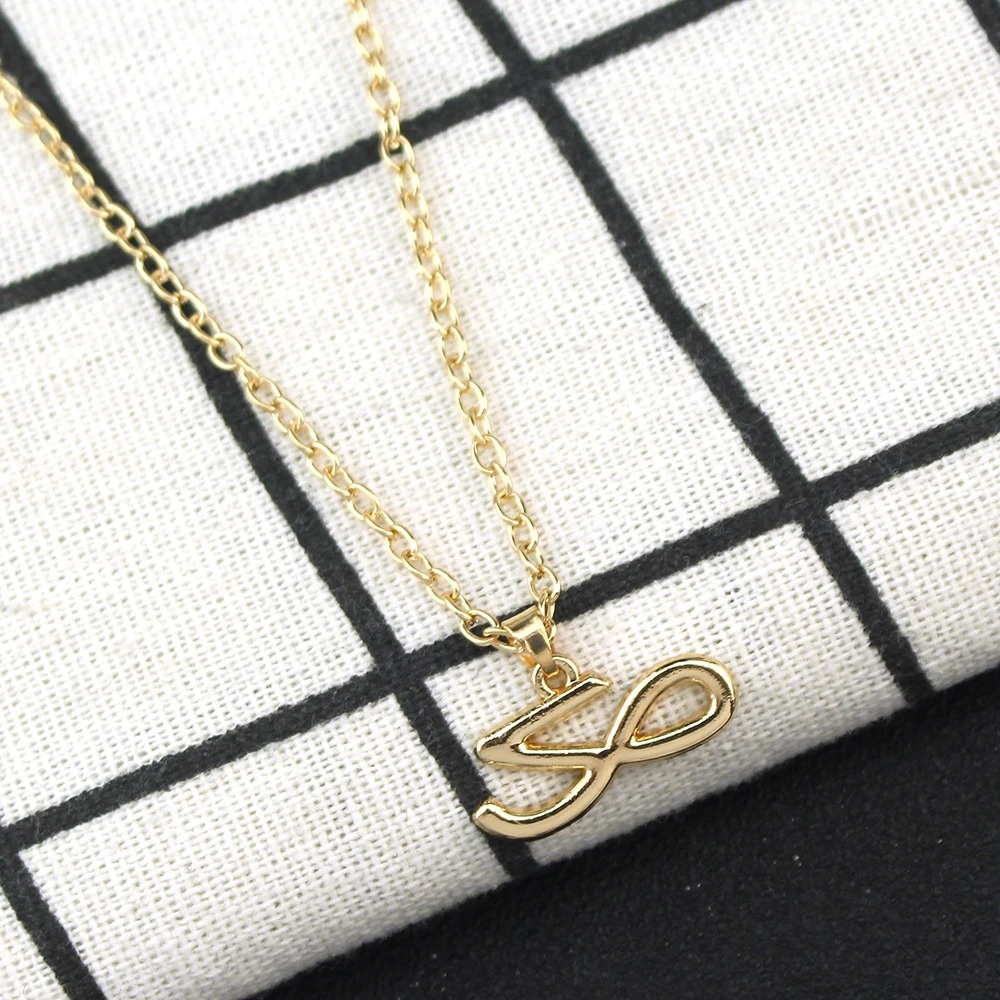 Korean Wave New Jeon Jung Kook Design Letter Necklace Trend Personalized Men's and Women's Jewelry Fans Couple Gifts