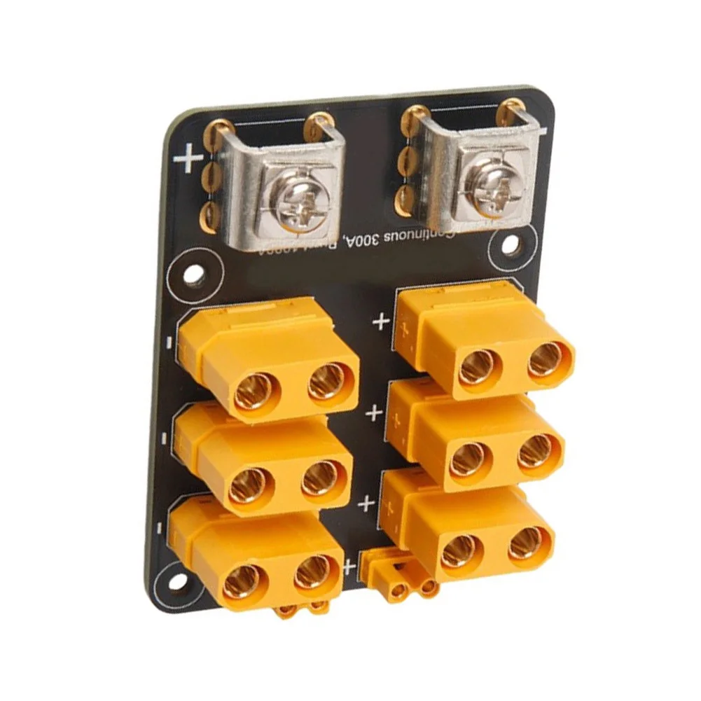 300A High Current Power Distribution Board Orange Composite For Top Side Entry For Pdb For FPV Quadcopter RC Airplane For Esc
