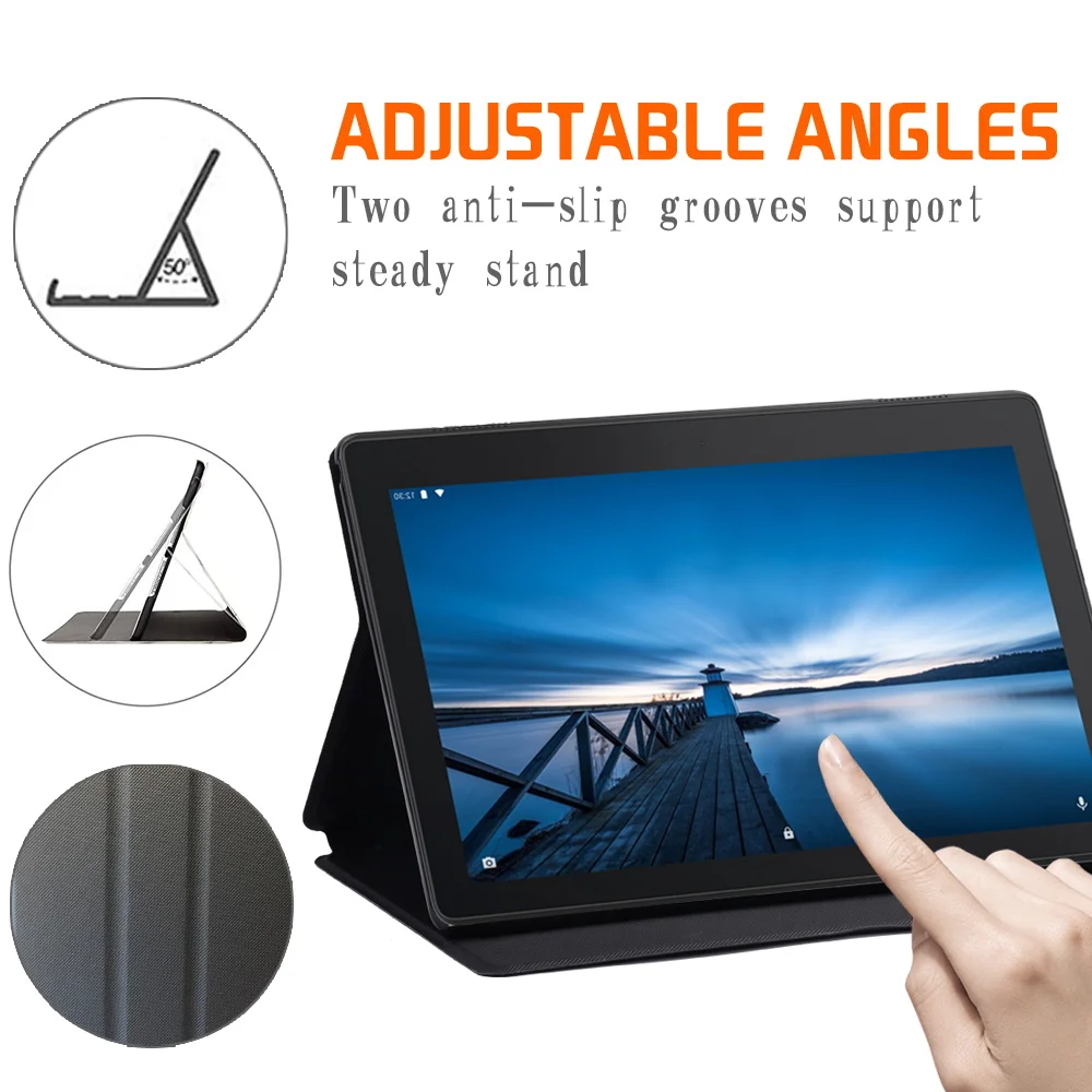 For Lenovo Tab M10 FHD Plus 10 3 Case TB-X606F TB-X606X 2020 Folding Stand Cover for Lenovo Tab M10 2nd Tablet TB-X104F TB-8506