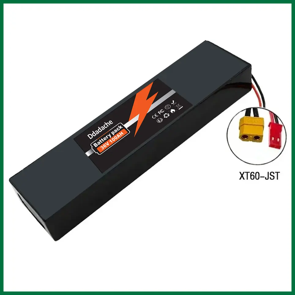 Verbeterde oplaadbare 10S3P 36V 10000mAh 42V elektrische batterij 18650 Lithium M365 voor XT60-JST XT30-JST XT60-SM XT60-stekker