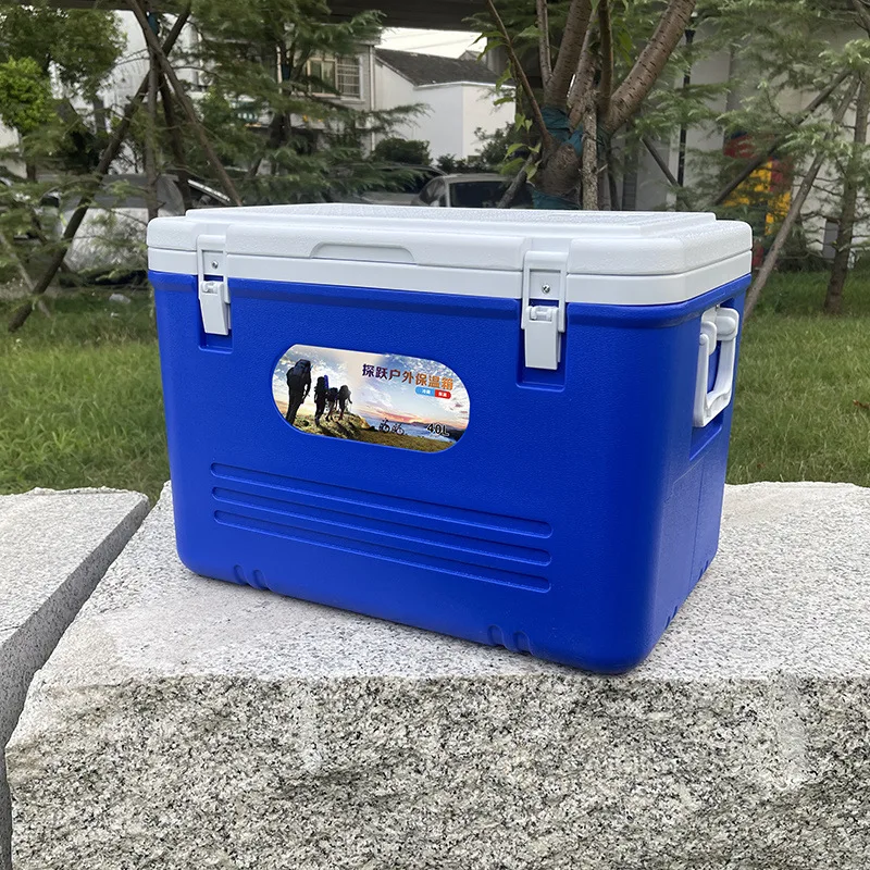 Outdoor ice cube incubator household refrigerator commercial stall car takeaway fishing fresh barbecue portable ice bucket