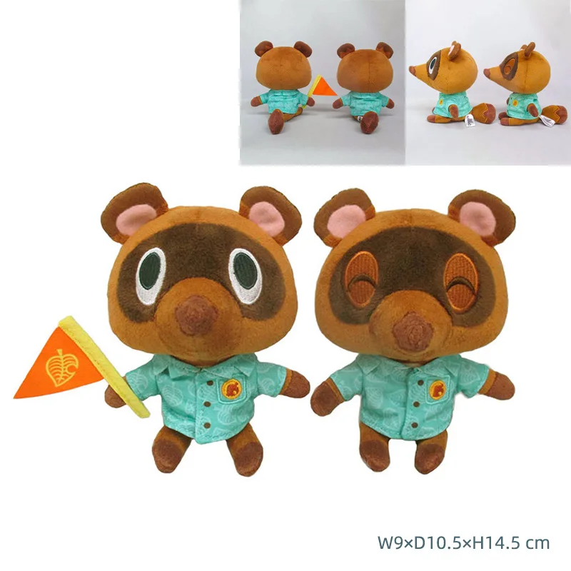 

Kawaii Game Animal Crossing Plush Doubutsu No Mori Tom Nook Foxes Toys Anime Stuffed Doll Kids Birthday Xmas Gifts