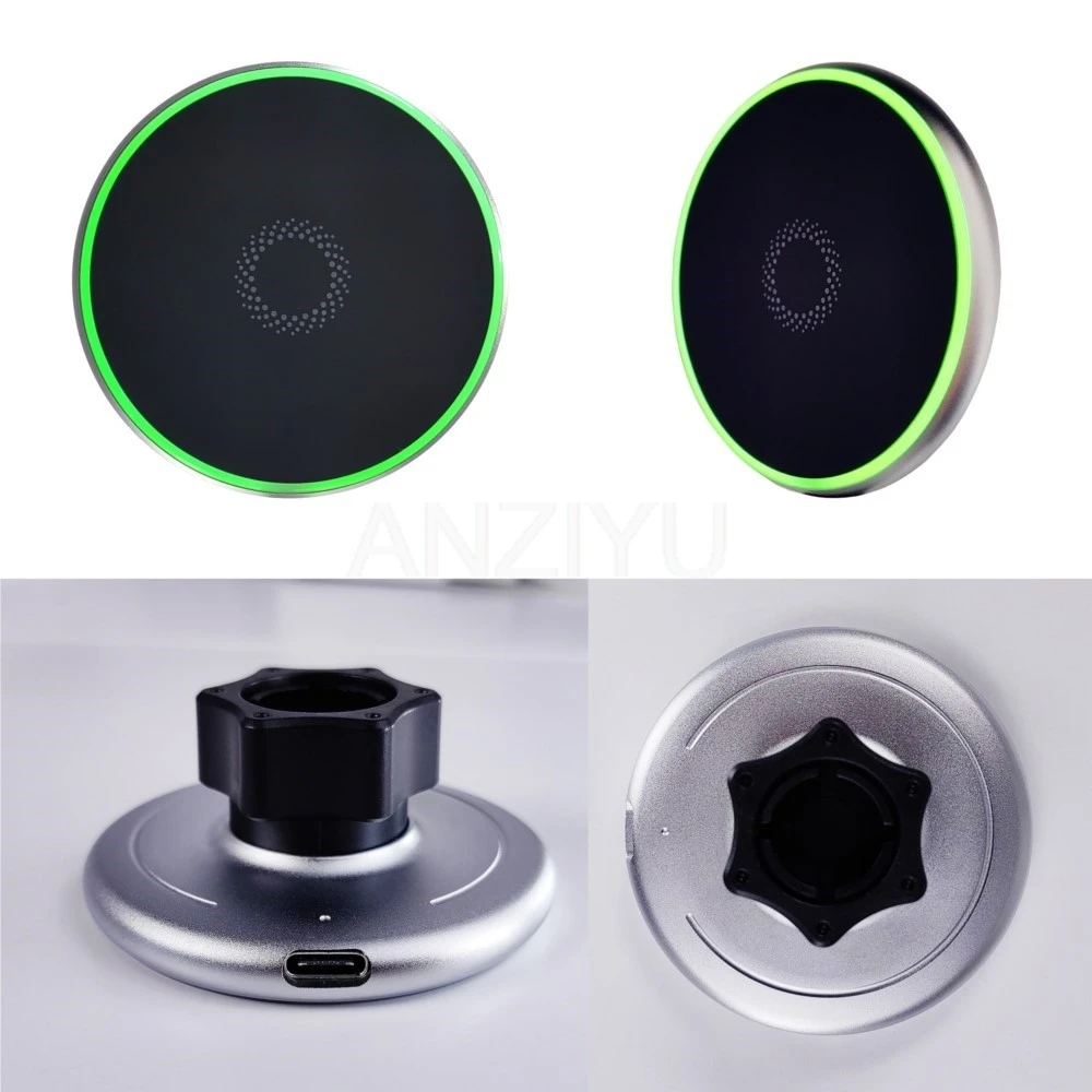 For KIA EV5 2024 2025 Car Phone Holder Screen Fixed Base Magnetic Car Mobile Phone Wireless Charging Stand Rotatable MagSafe