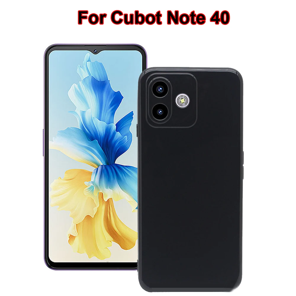 

Camera Protection Case For Cubot Note 40 Silicone Cover Soft TPU HD Transparent Phone Cover For Funda Cubot Note 40 Bumper Shell