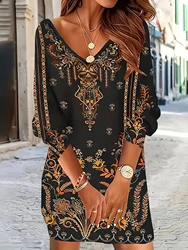 Elegant Casual Woman T-Shirt Fashion Loose T-Shirt Woman Temperament Long sleeve T-Shirt Holiday Weekend