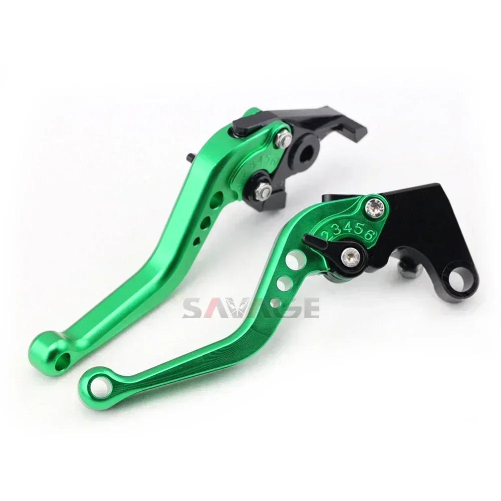 Short Brake Clutch Levers For KAWASAKI Z750 Z750S ER6N ER6F ZRX400 ZXR400 ZZR 400/600 ZR750 ZEPHYR GPZ500S W800 Motorcycle