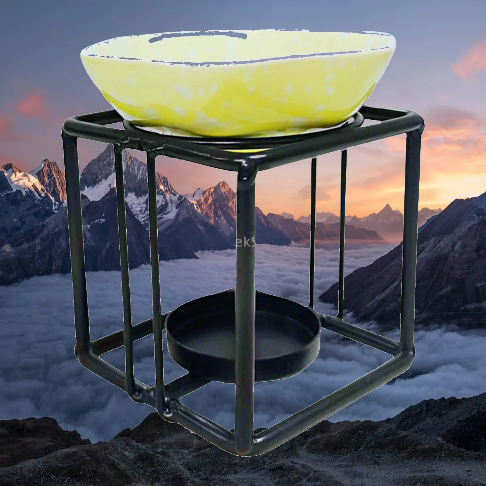 Tealight Candle Holder for Home Decor Fragrance Warmer Wax Melt