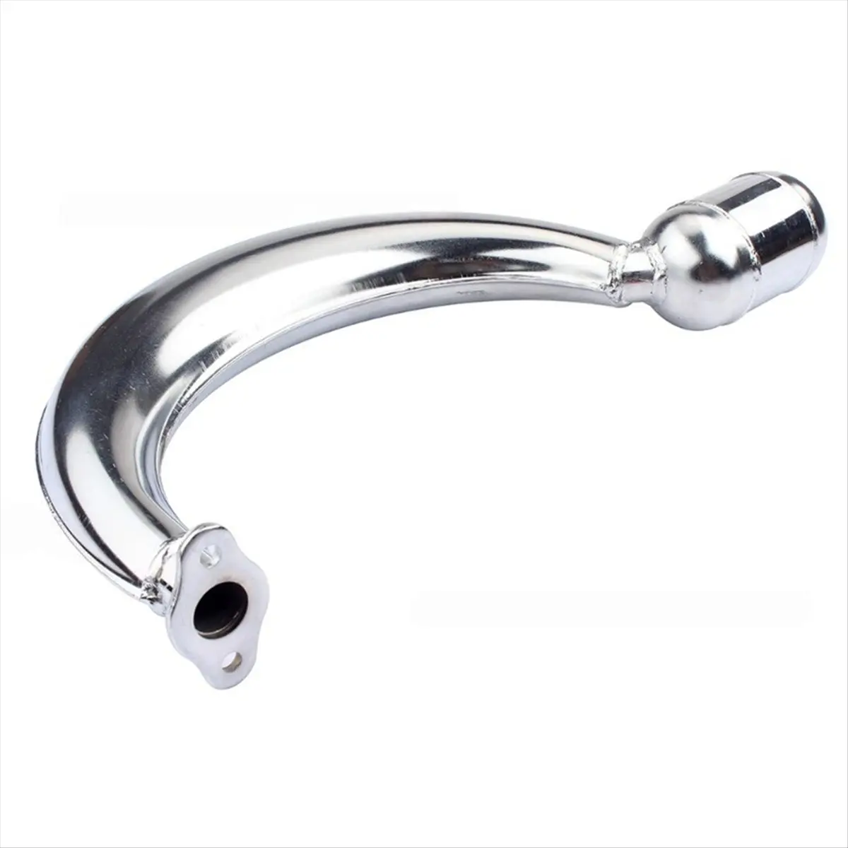 Compatible Motorcycle Exhaust Pipe for 49cc 50cc 60cc 80cc 100cc Electric Bicycle Bike Engine Motor Muffler Exhaust Pipe view 4