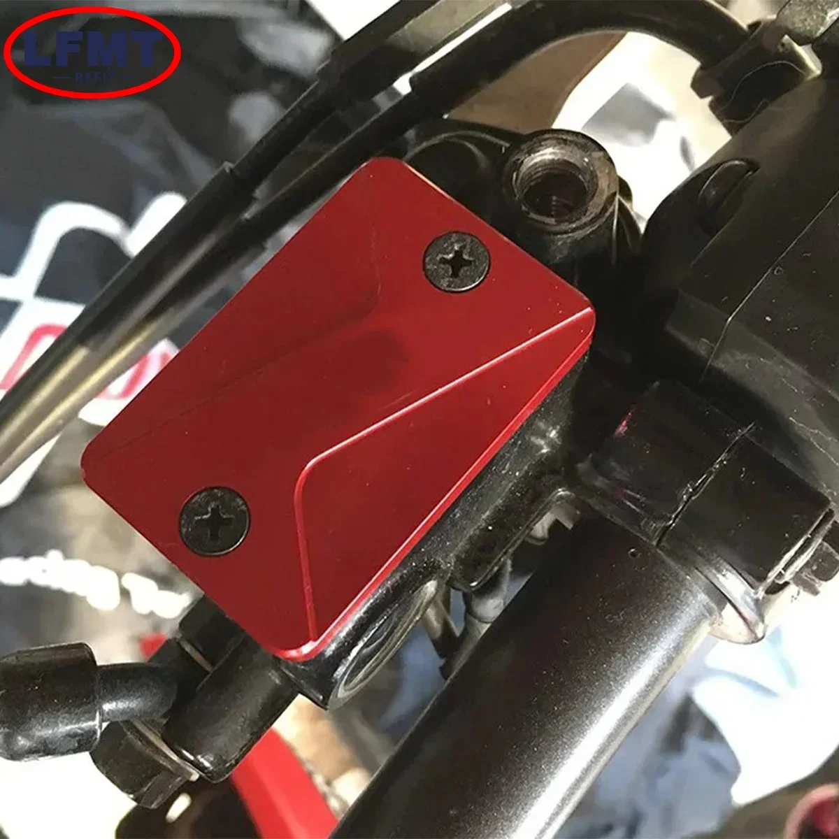 CNC Motorcycle Front Rear Brake Fluid Reservoir Cap Cover For HONDA CR125R CR250R CRF150R CRF250R CRF250X CRF450R CRF250RX CRF