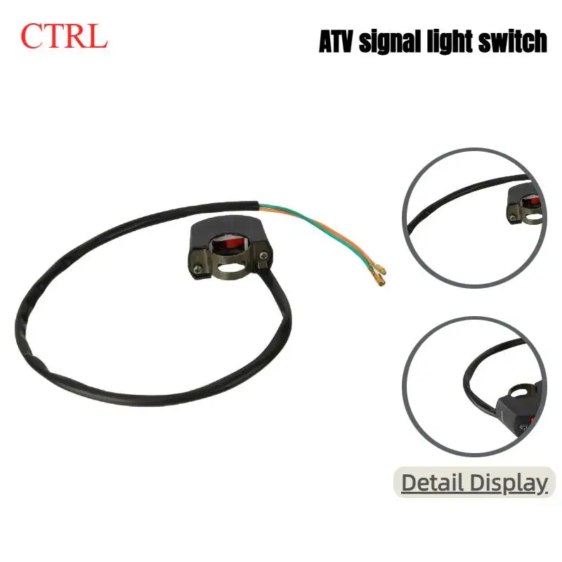 Motorcycle Switch ON OFF Control Buttton Handlebar Mount Headlight Signal Lamp Control Modified Motorbike Switches Accessories