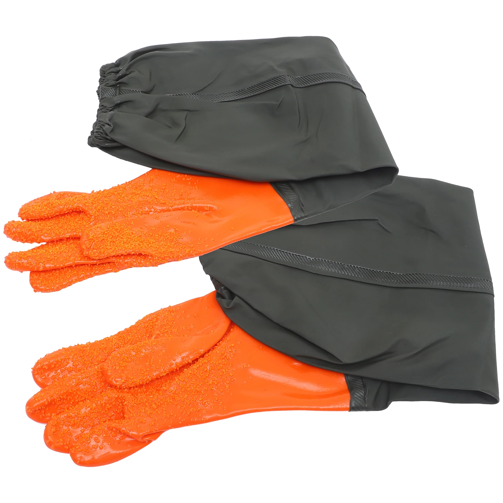 

1 Pair Waterproof Gloves Long Sleeve Fishing Gardening Cleaning Dishwasher Gloves Multi-Function Reusable Outdoor Fish Catching