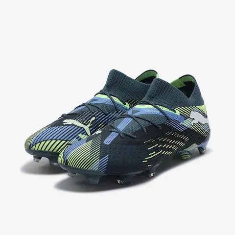 Chaussures de football Puma FUTURE 7 authentiques pour hommes, avec amorti, pour entraînement sur gazon naturel, 107916-03