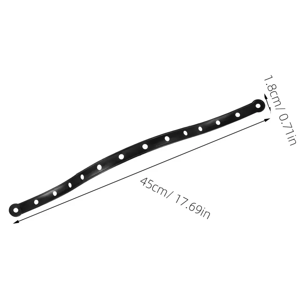 Bandes d'affichage de connexion de cintre, 10 pièces, bandes de cintre en plastique robustes pour les magasins de vêtements, Solution de rangement compacte