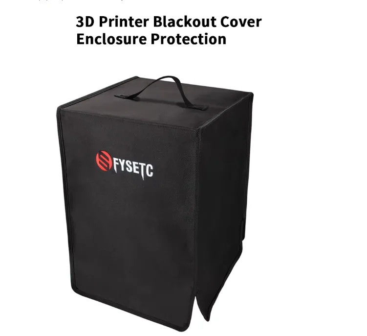 FYSETC Nylon Printer Dust Cover Protector Waterproof Chair Table Cloth 34x34x53cm For 3D Printer Blackout Cover Enclosure