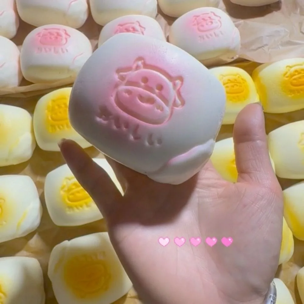 Pincer Squeeze Squishy Simulé Pain au lait Soulagement du stress ​ ​ Cadeaux de jouets à montée lente non toxiques Fidget sensoriel super doux