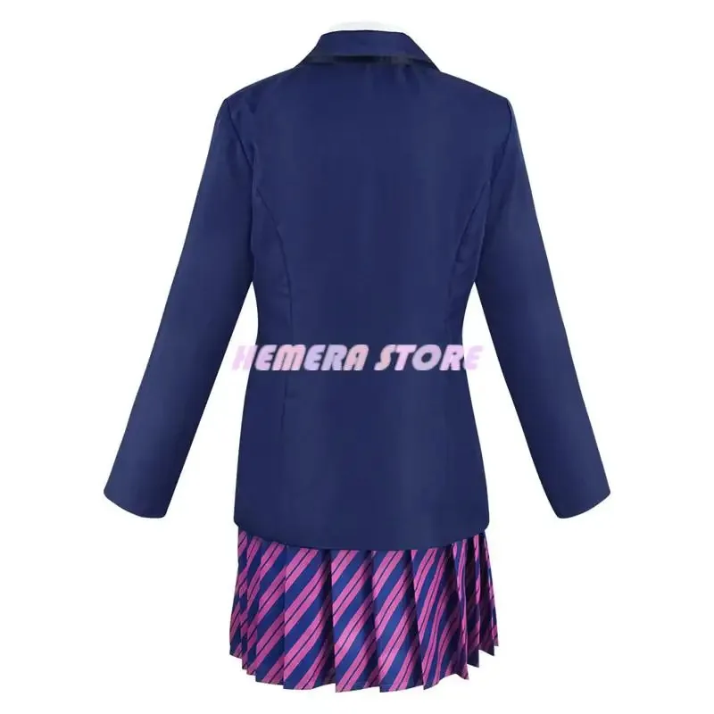 Anime Komi Can't Communicate Komi Shoko Cosplay Costume Outfits Shirt Tie Short Women Uniform Halloween Carnival Party Clothes