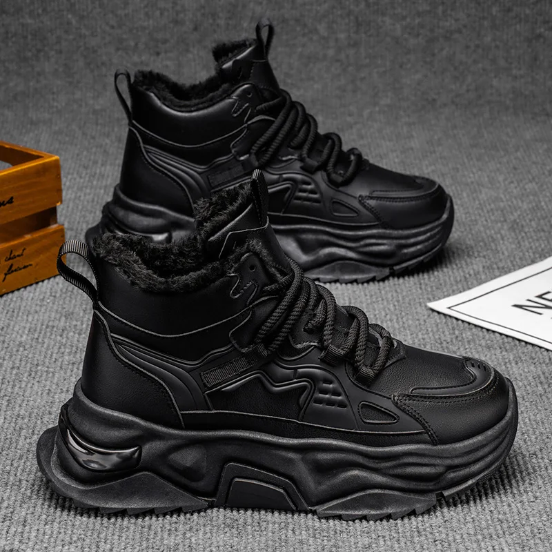 

Thick Sole Versatile Clunky Sneaker for Men 2025 New Trend Mesh Lace Up Breathable Casual Sports Shoes Increased Soft Soles