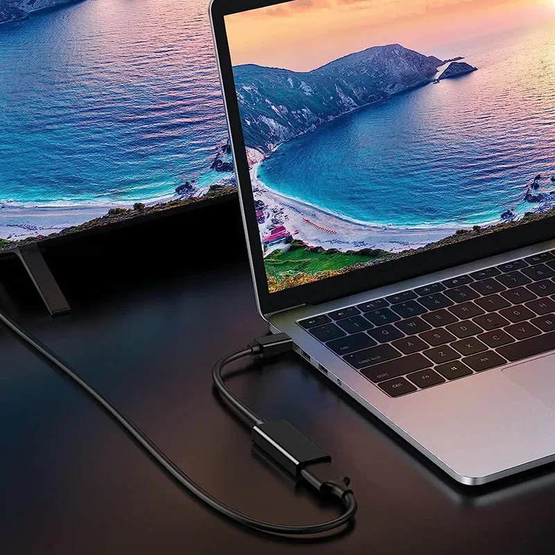 Konverter DisplayPort Mini Thunderbolt 1/2 kabel adaptor Tampilan TV HD DP ke 1080P kompatibel untuk Surface Pro4 Thinkpad