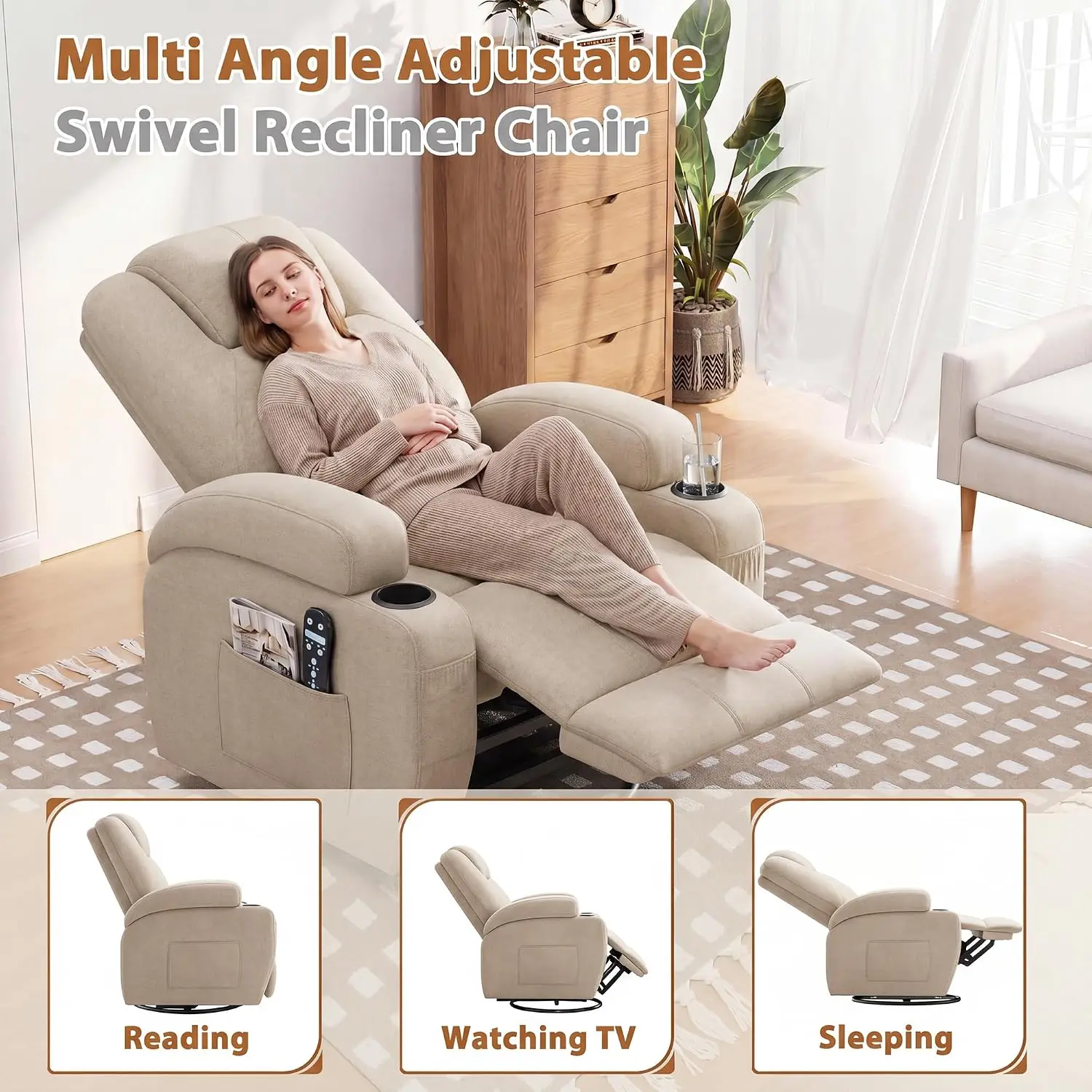 Thumbnail 3 - #7 Discounted Swivel Lounge Chairs Worth Buying