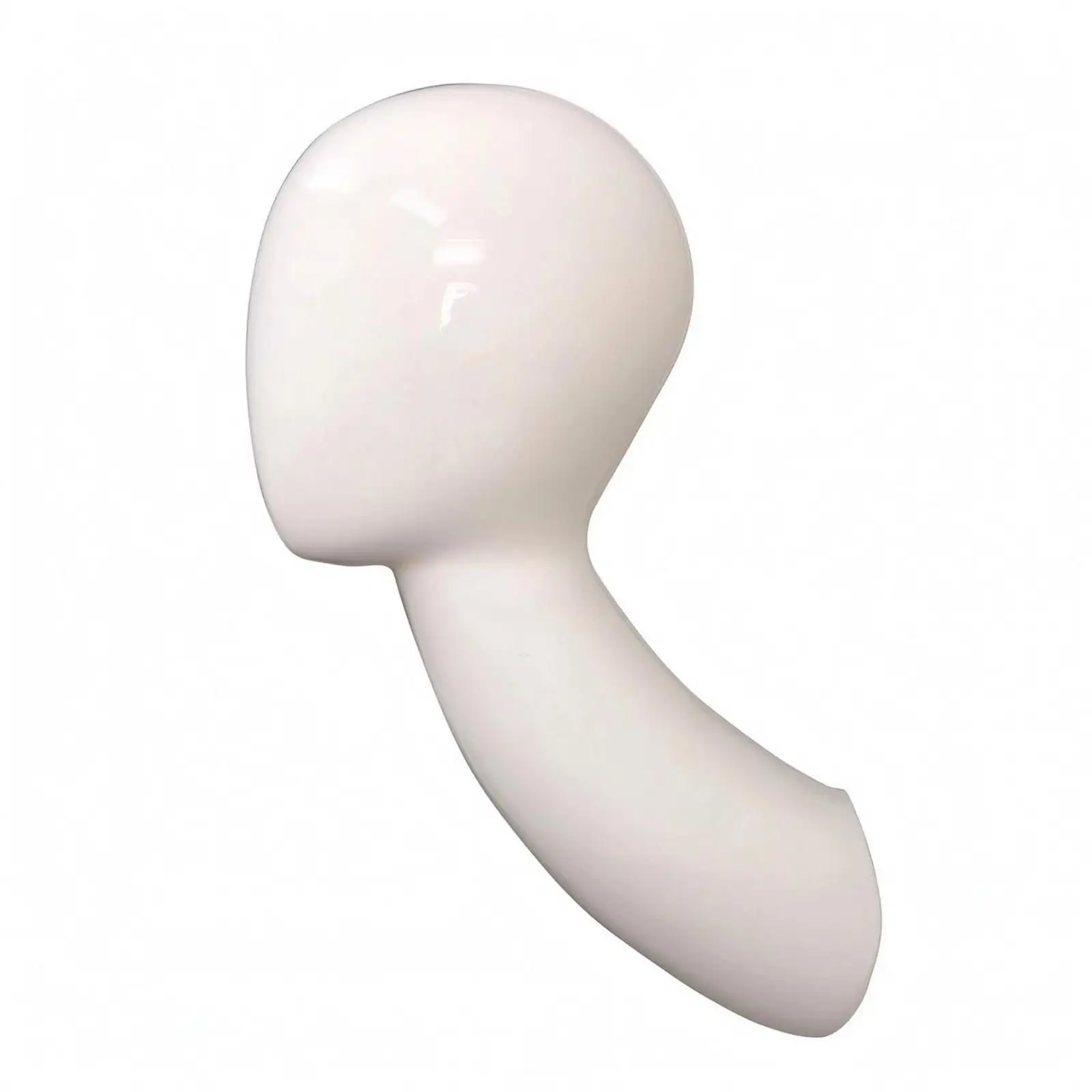 Wall-Mounted Mannequin Head Single-Piece Wall Mounted Mannequin Head Molded