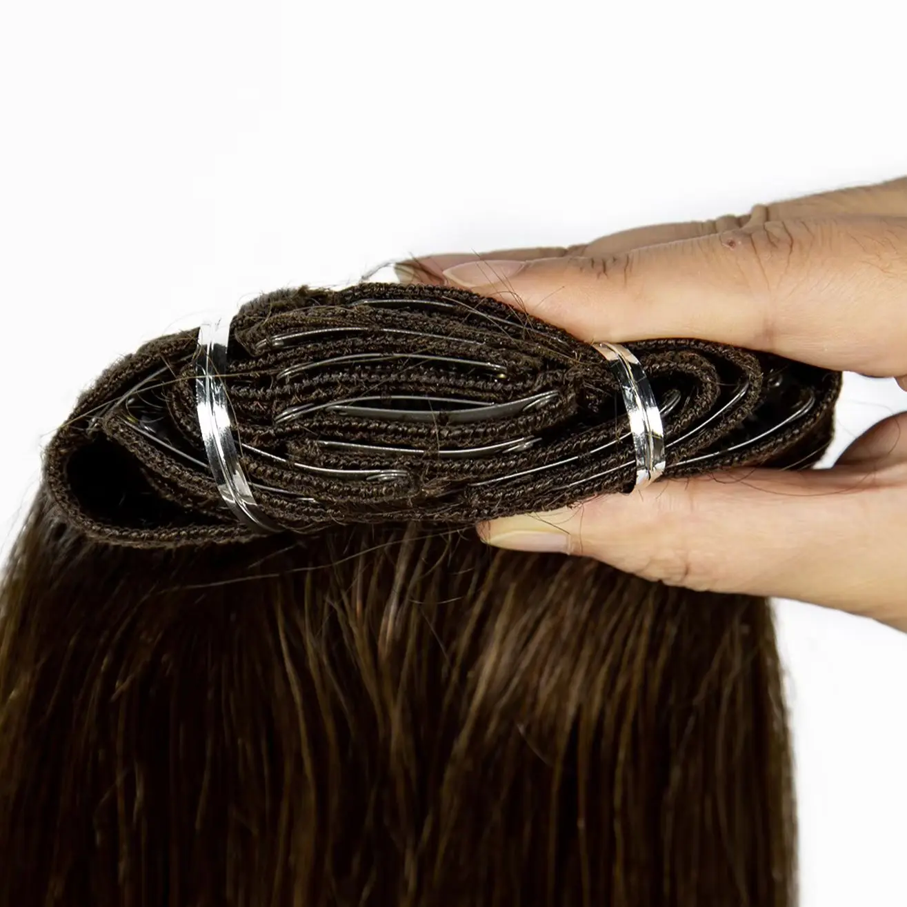 وصلات لحمة شعر برازيلية من في بيوتي 613 #   الفضة #   حزم وصلات شعر بشري ريمي طبيعي مفرود للنساء والفتيات