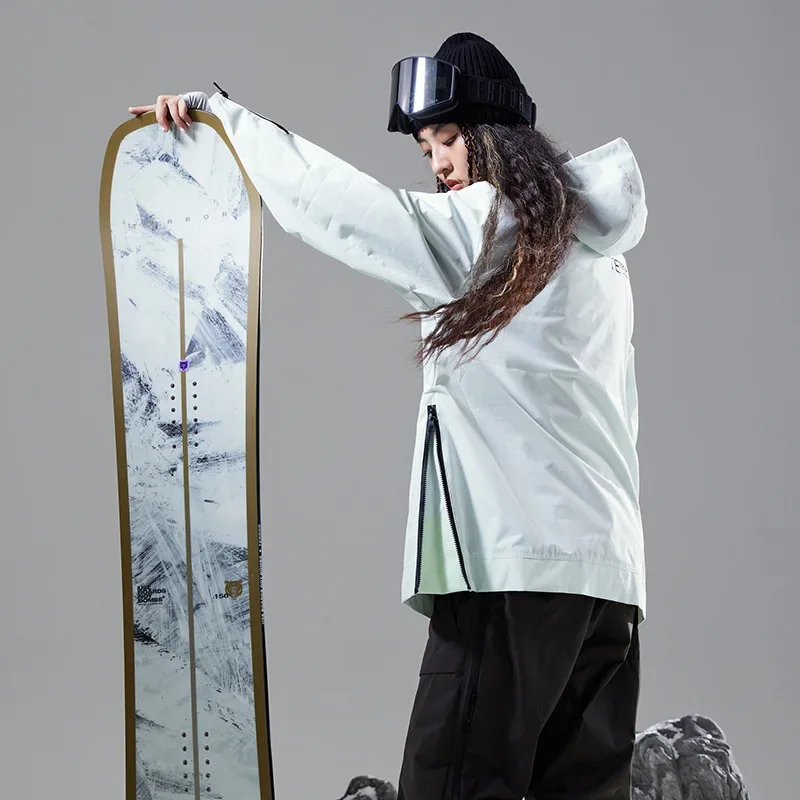 TERROR-Ski Suit Jacket for Men and Women, Windproof, Waterproof, Insulated Outerwear, Snowboarding Equipment