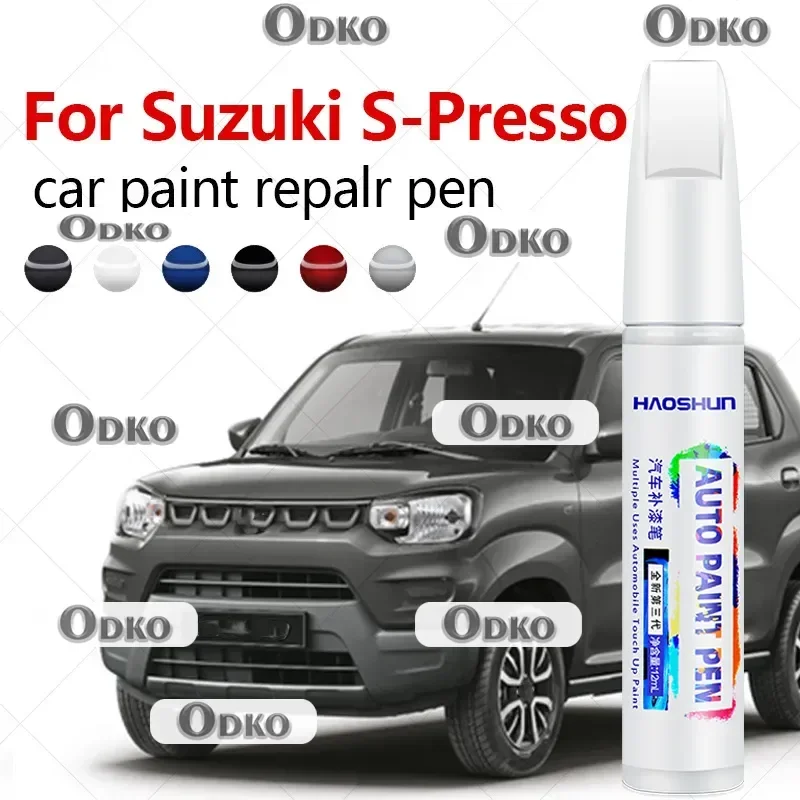 

Для Suzuki S-Presso 2019-2025 KP ручка для ремонта краски, средство для удаления царапин, автоаксессуары «сделай сам», черный, белый, оранжевый, серебристый, синий