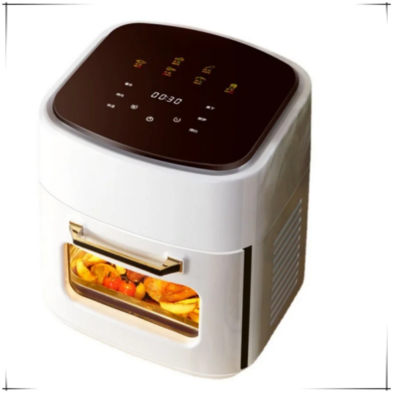 Oil-free multi-function air fryer household oven new multi-function intelligent large capacity automatic French fries fryer