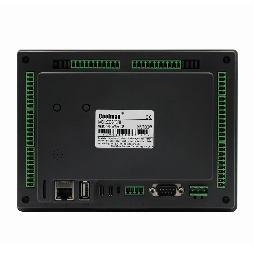 

Hot Sale 24MT Analog Input And Output Plc With Hmi Integrated