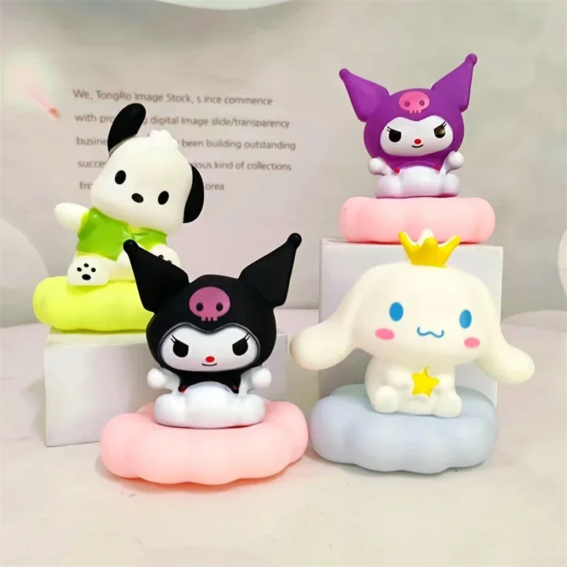 Sanrio Kuromi Night Light Cute Cartoon Cinnamoroll Pochacco Fashion Household Items Room Decoration Girls Holiday Gifts