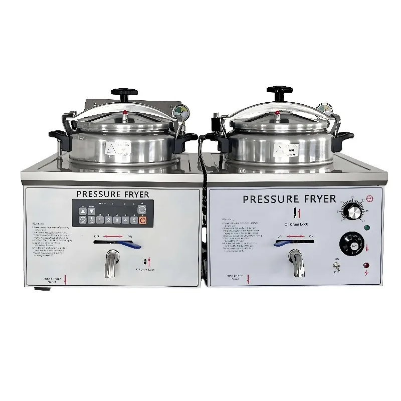 16L Commercial Electric Chicken Henny Penny KFC Broaster Deep Fryer Machine Parts Equipment Pressure Fryer view 6