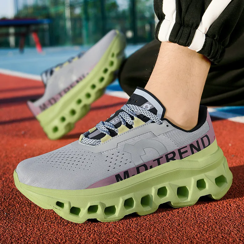 

Men's and women's dad shoes, running and sports shoes, mesh surface, breathable, fashionable and versatile in