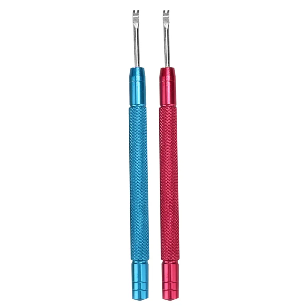 2Pcs Portable Alloy Watch Hands Remover Blue Length 9.5cm Watch Repair Tool Watch Pin Removal Tool For Worker