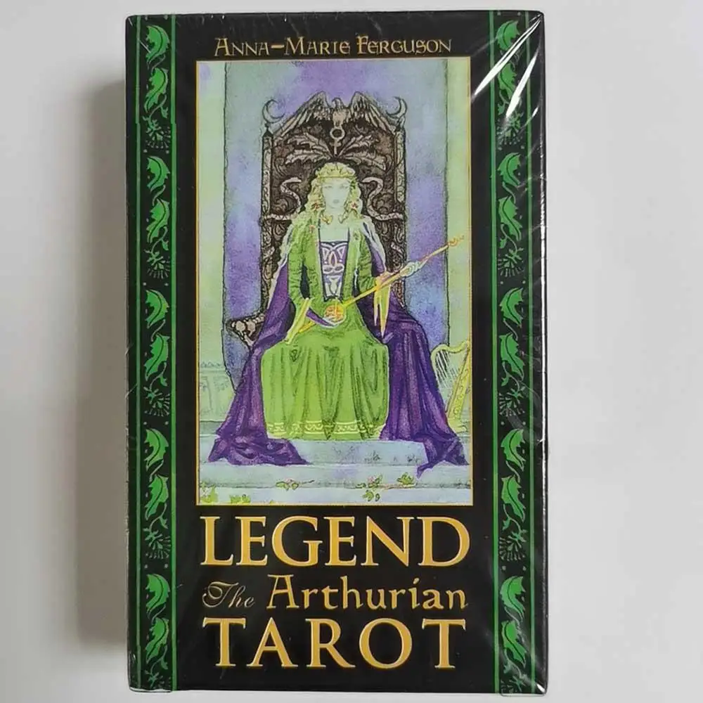 Legend King Arthurian Tarot Bordspel Familiefeest Speelkaarten Dek Tafelspel Waarzeggerij Datum Legende De Arthurian Tarot