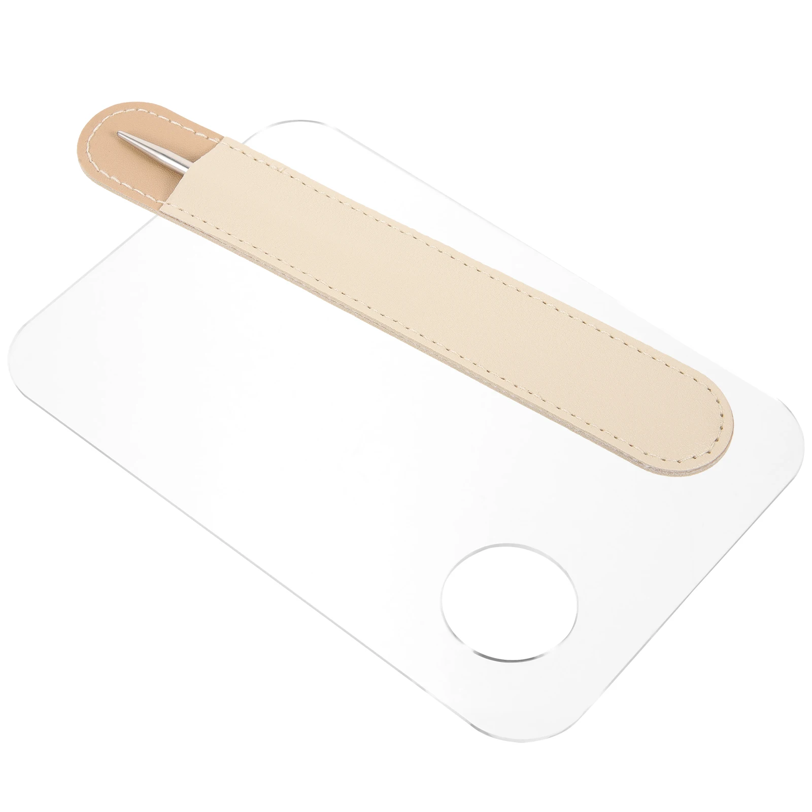 

1Set Korean Makeup Spatula Foundation Mixing Rod Stainless Steel Stirring Tool Makeup Artist Beauty Tool