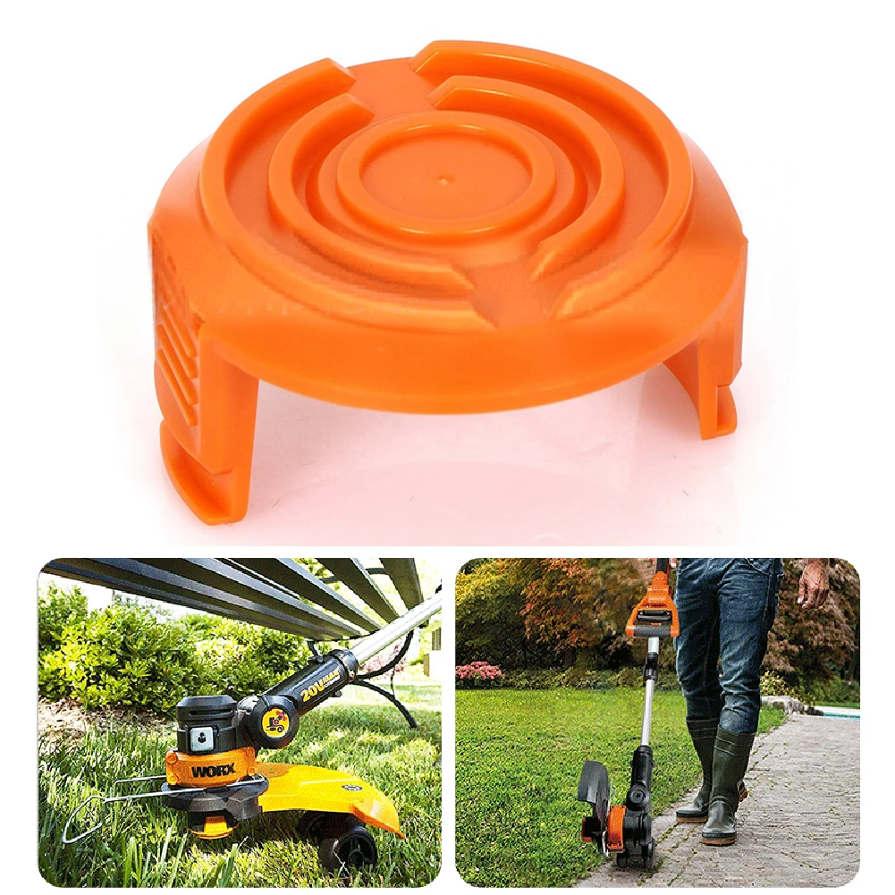 

String Trimmer Parts Spool Cover Garden WG160 1 Pcs For Worx WG150s Plastic Replacement WG151s For Worx GT Trimmers