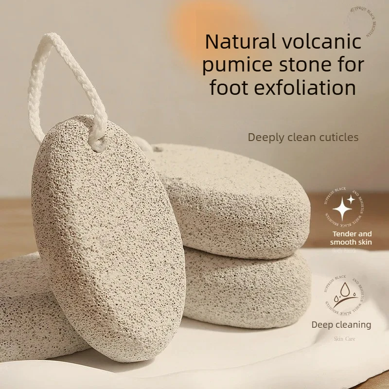 

1PCS natural grindstone pure natural grindstone heel volcanic stone exfoliating nano natural foot grinder grindstone