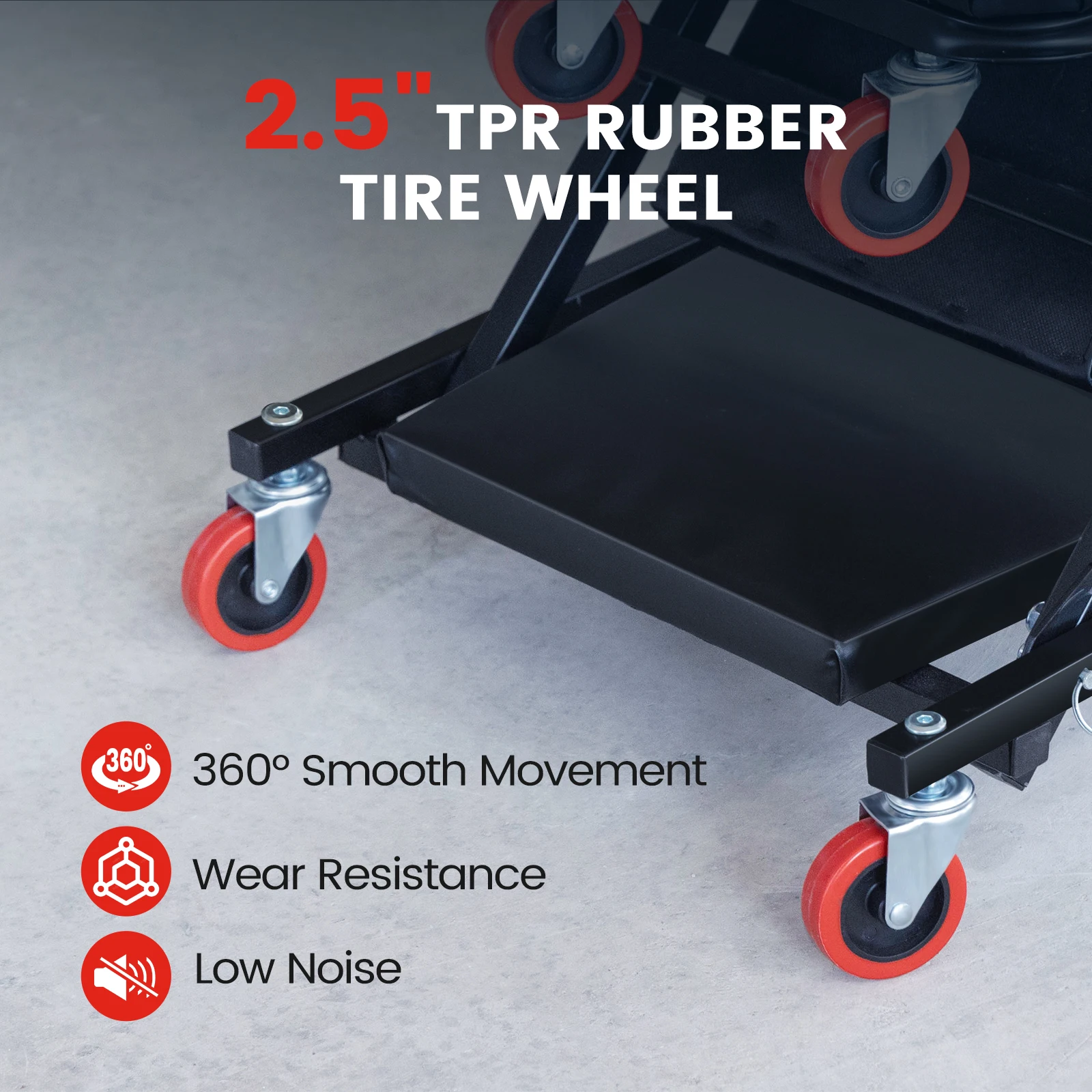 บํารุงรักษารถยนต์เก้าอี้ม้านั่ - Garage Creeper Roller บทวิจารณ์และราคา