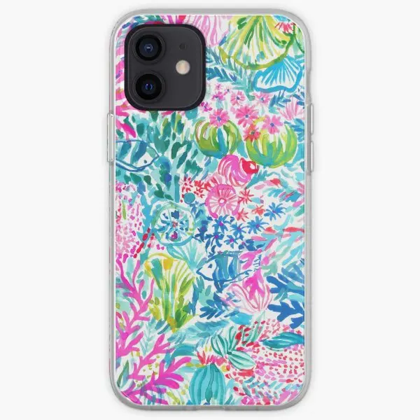 Summer Lily Ocean Holidays Iphone Tough  Phone Case Customizable for iPhone 11 12 13 14 Pro Max Mini 6 6S 7 8 Plus X XS XR Max